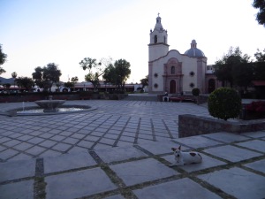 Plaza in Magdalena, Sonora, Mexico. Belleza.